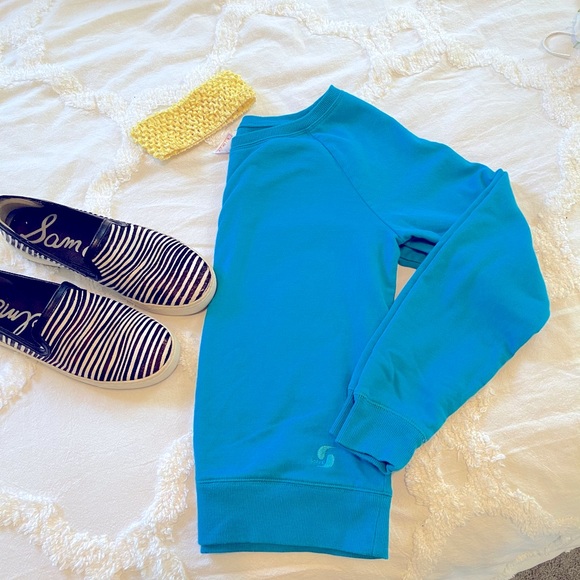 Soffee Turquoise Sweatshirt - Picture 4 of 6